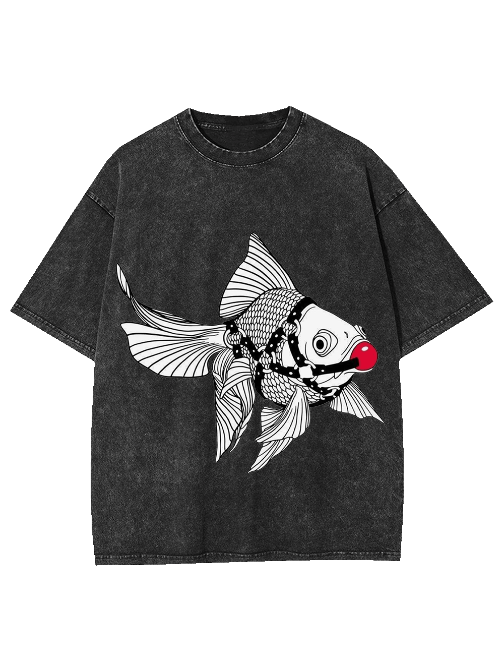 BOUND FISH WASHED TSHIRT