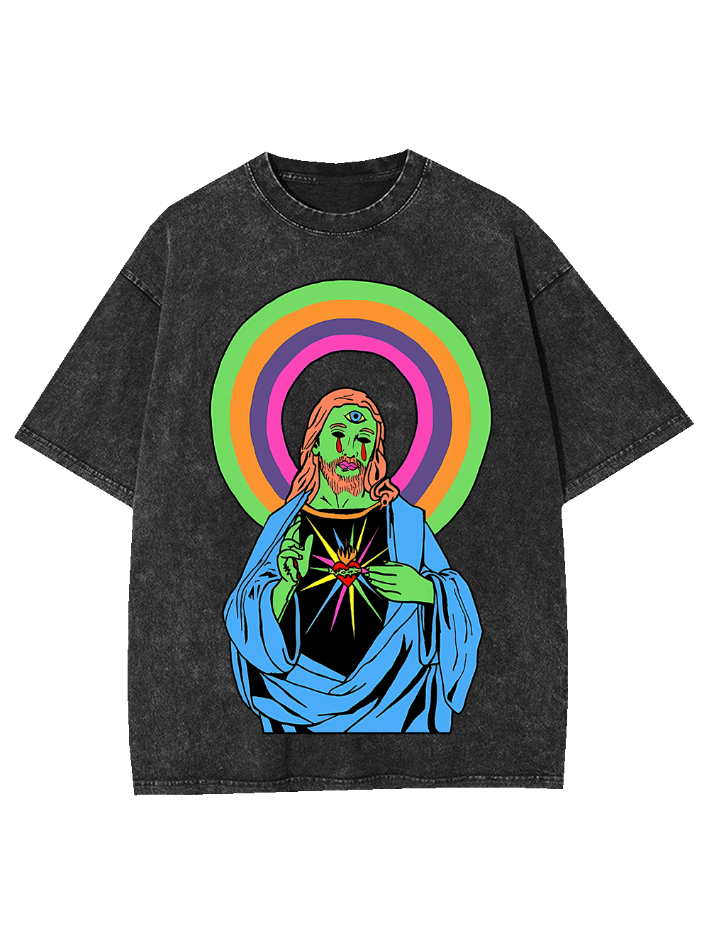 DIVINE VISION WASHED TSHIRT