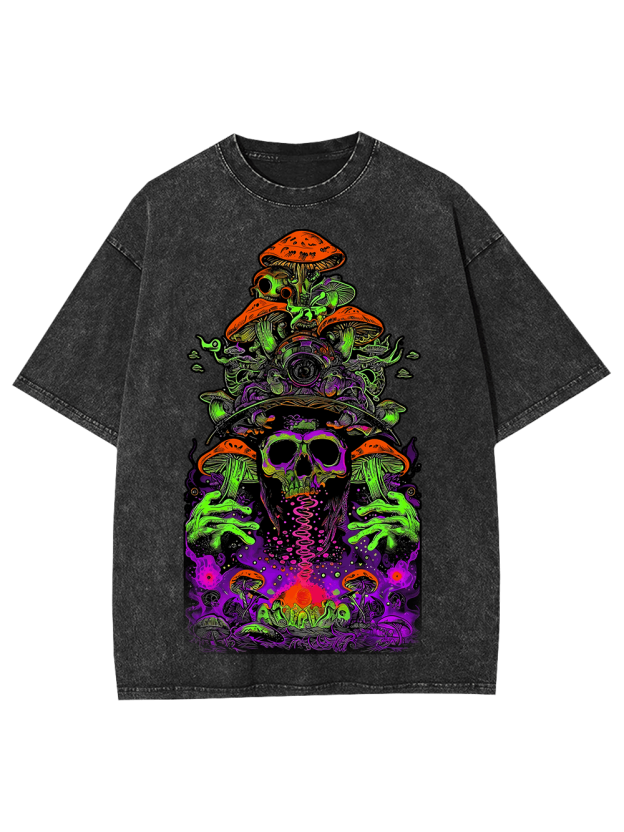 Mushroom Reverie Washed Tshirt