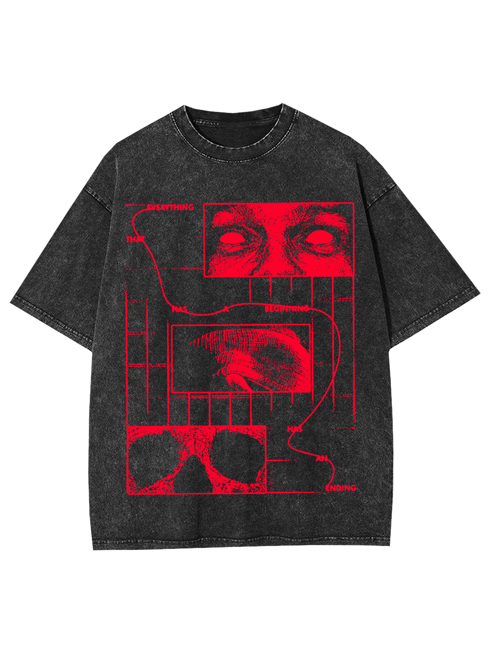 Cycle Of Existence Washed Tshirt