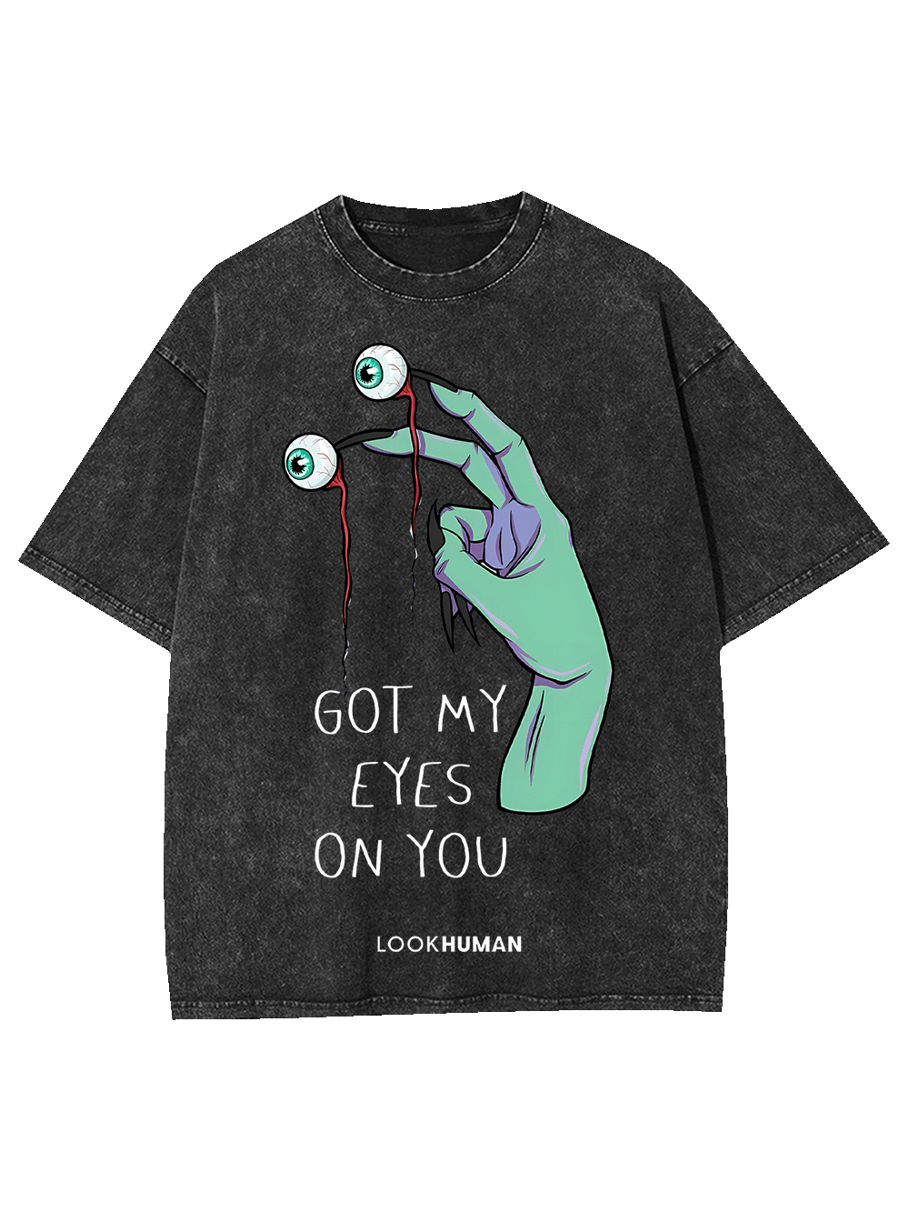 GOT MY EYES ON YOU WASHED TSHIRT