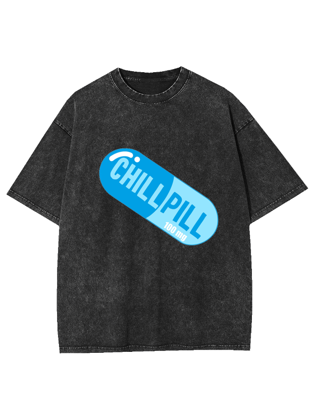 Chill Pill Washed Tshirt