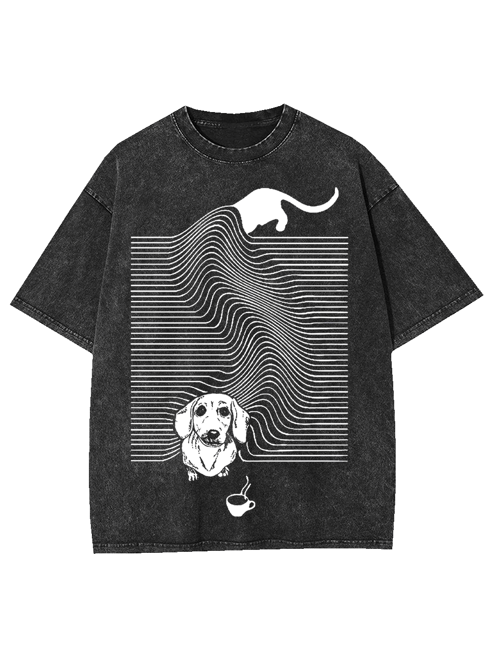 Ripple Effect Chaos Washed Tshirt