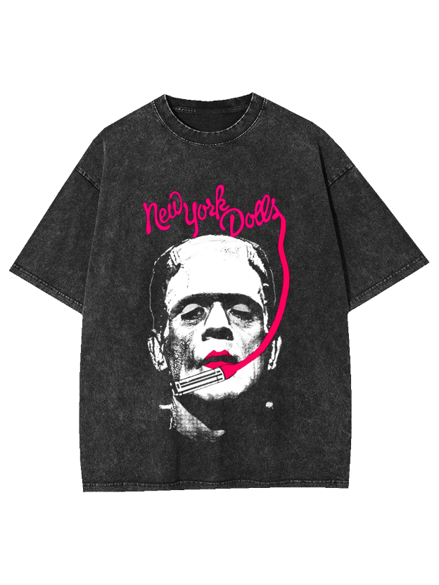 New York Dolls Washed Tshirt