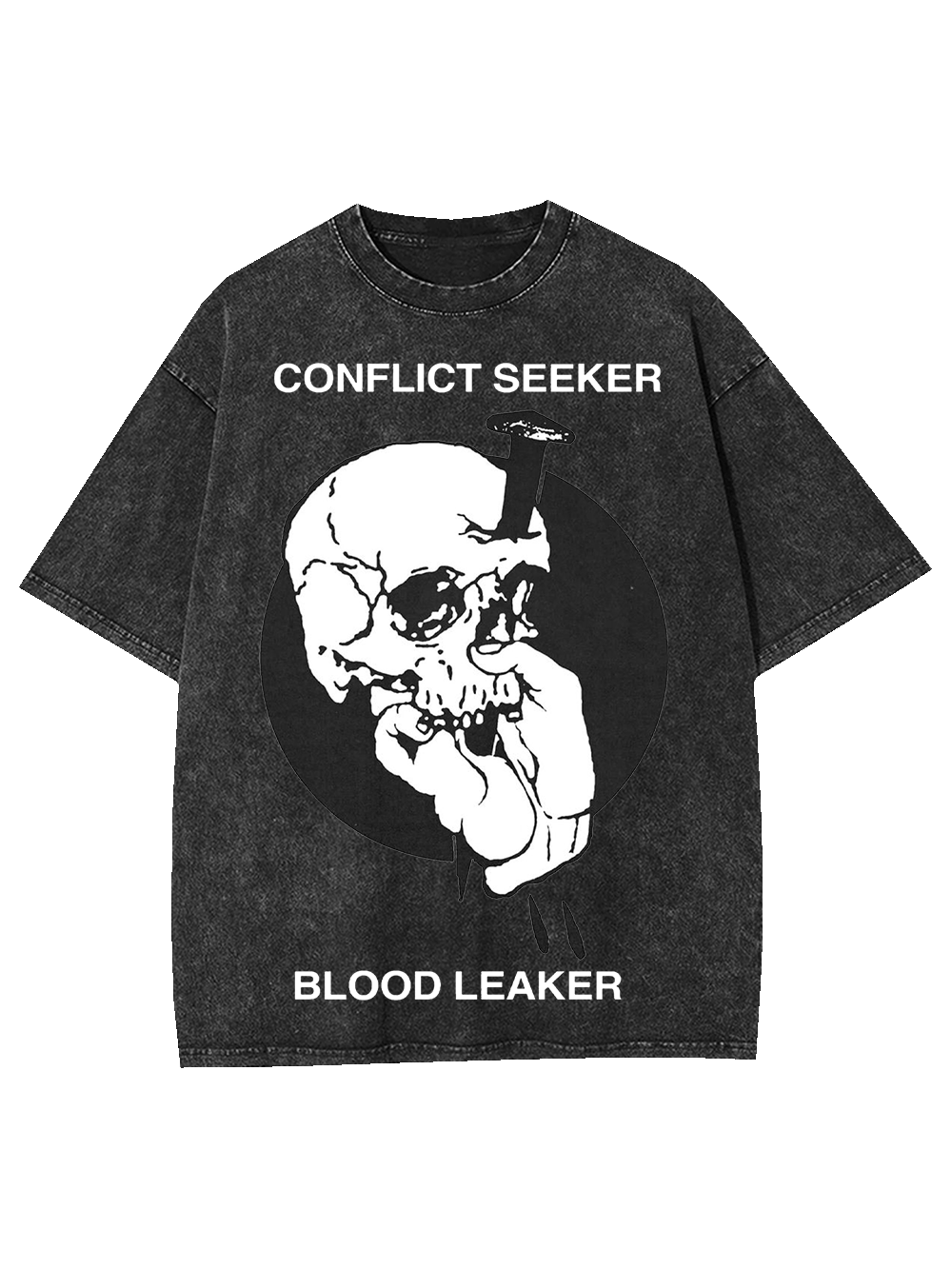Conflict Seeker Washed Tshirt