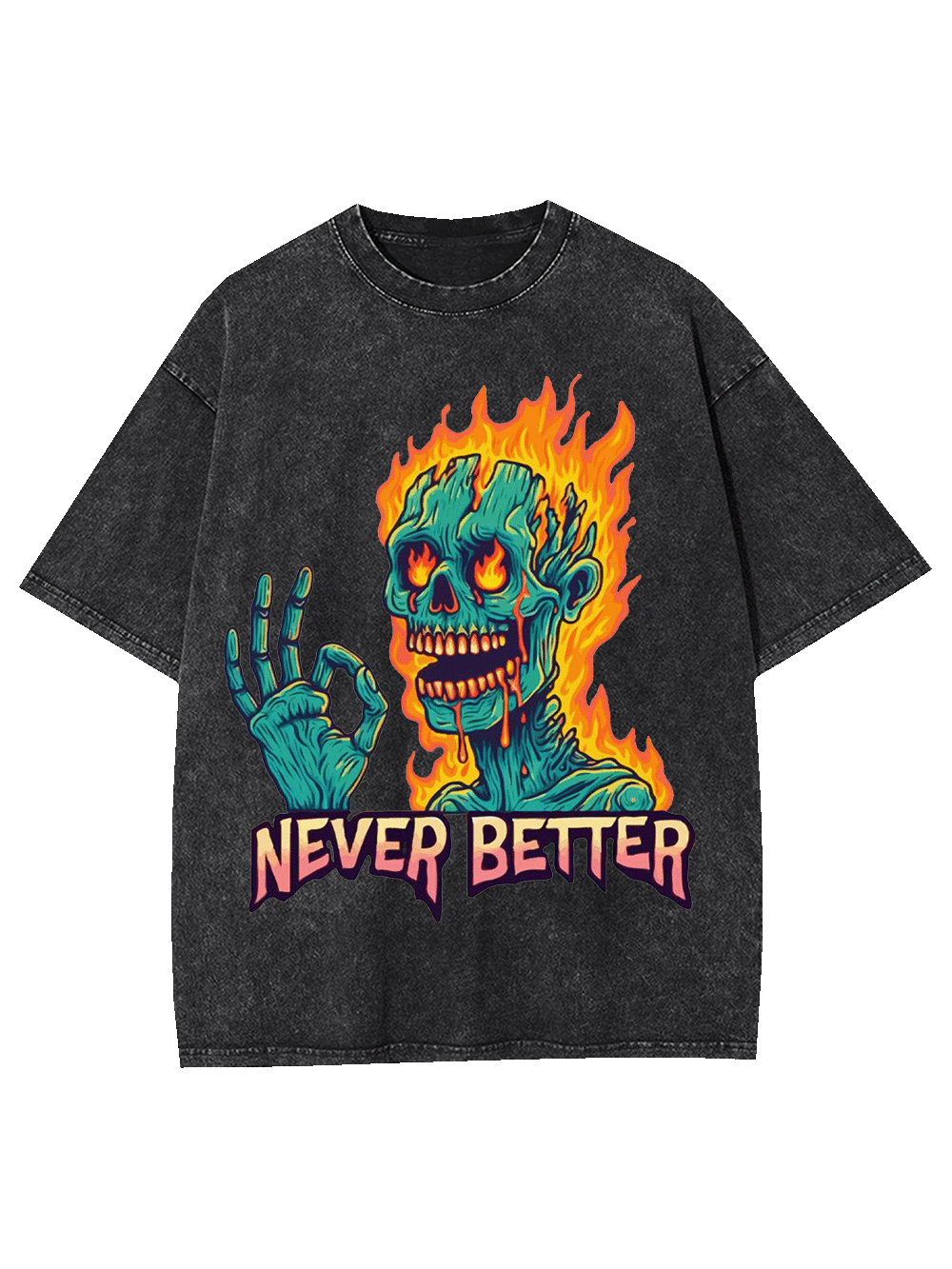 Never Better Washed Tshirt