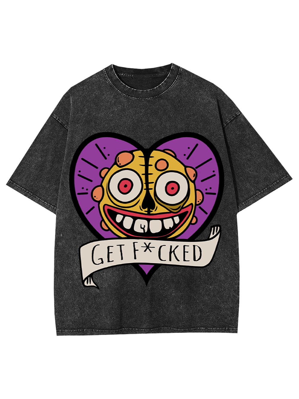 Get F*Cked Washed Tshirt-ClassyOutlaw Sale
