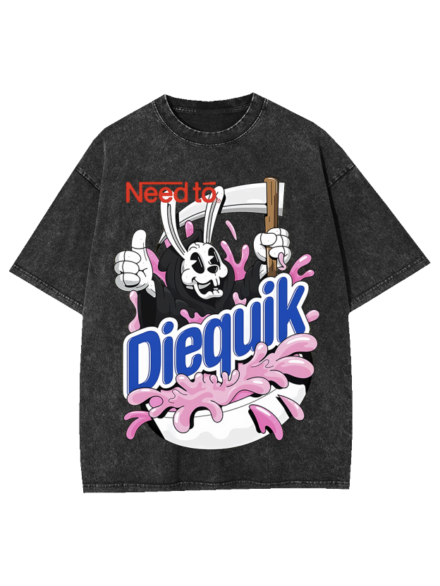 Rabbit Reaper Washed Tshirt