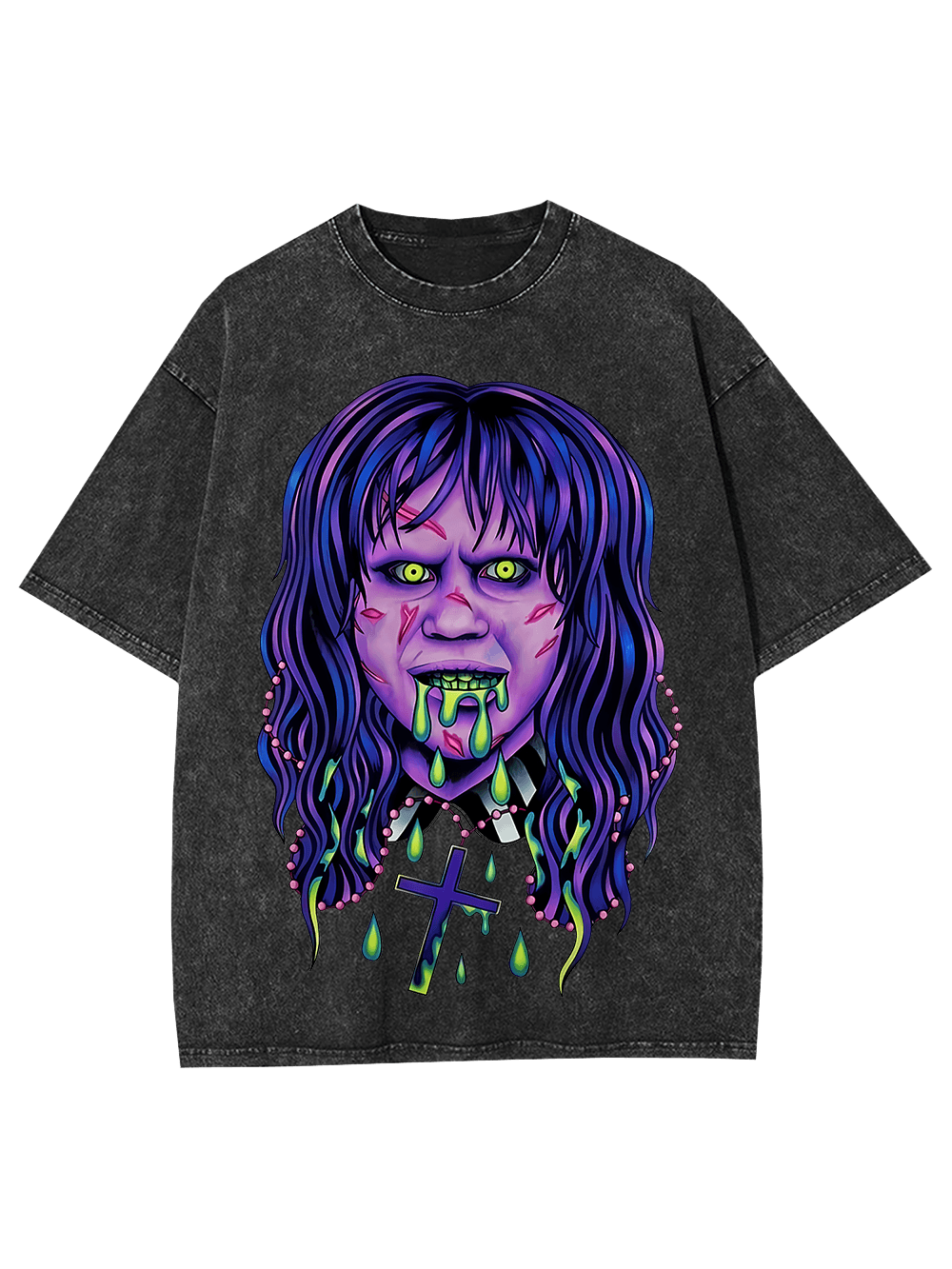 Regan Macneil Washed Tshirt-ClassyOutlaw Sale