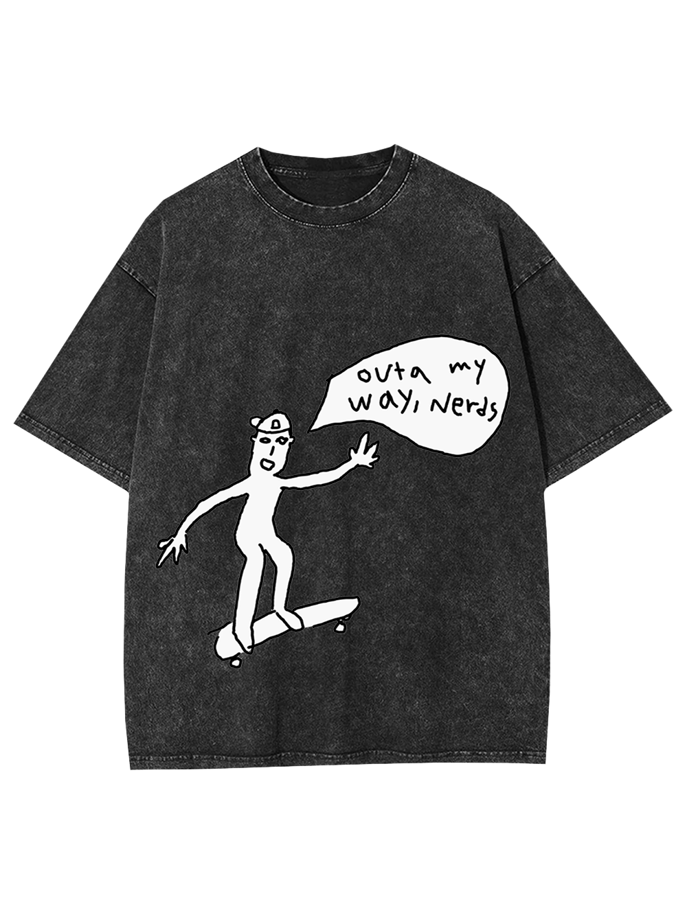 Outa My Way, Nerds Washed Tshirt