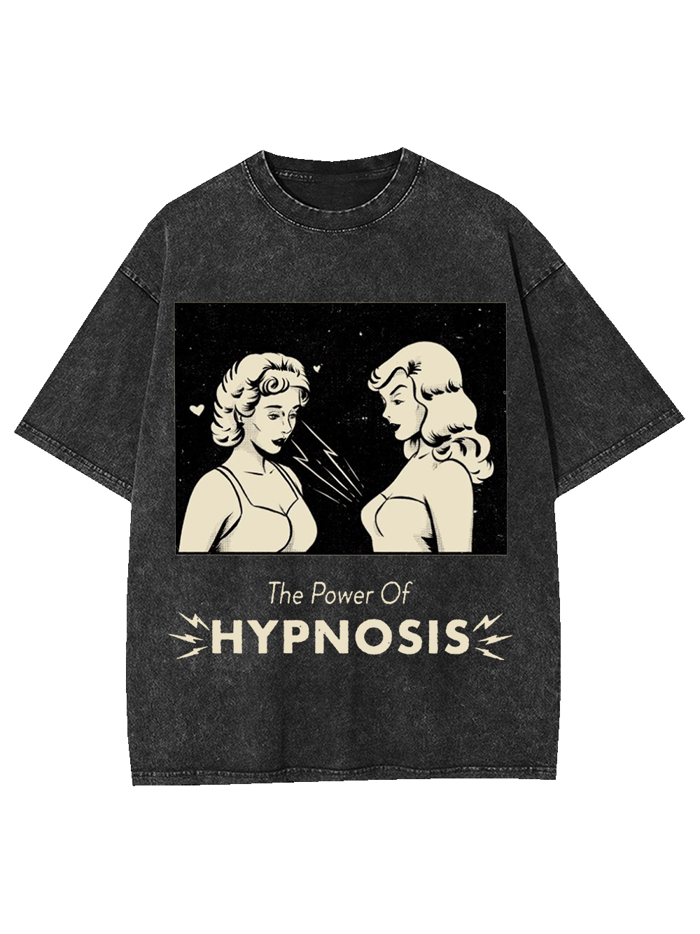 The Power Of Hypnosis Washed Tshirt