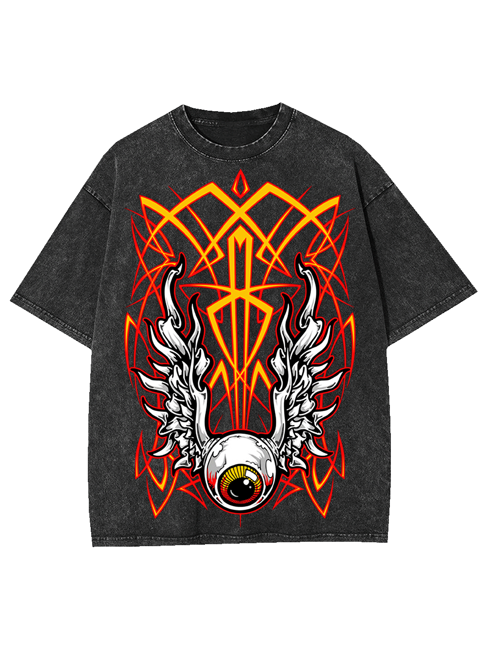 Winged Eye Emblem Washed Tshirt