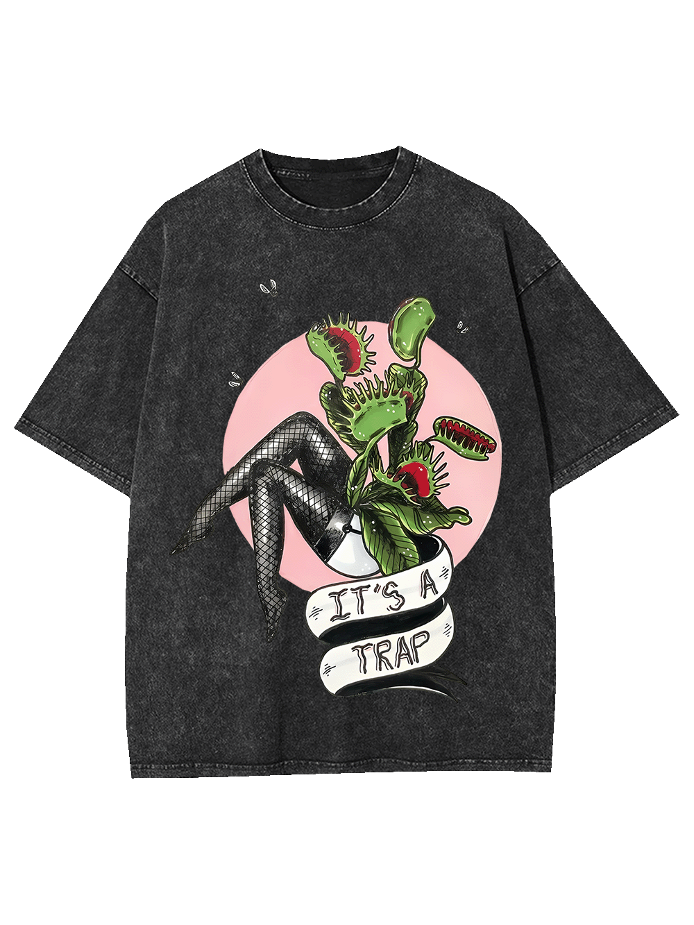 It's A Trap Washed Tshirt