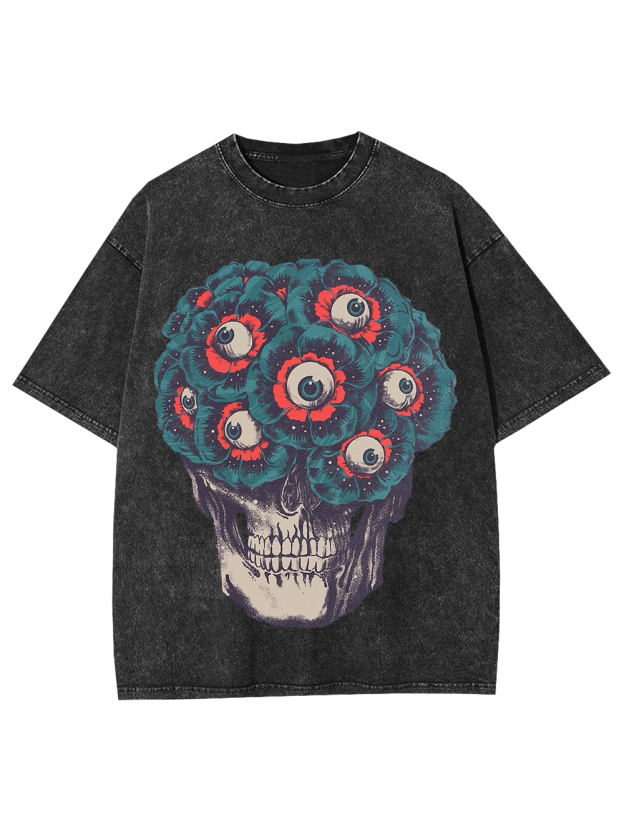 Blooming Gaze Washed Tshirt