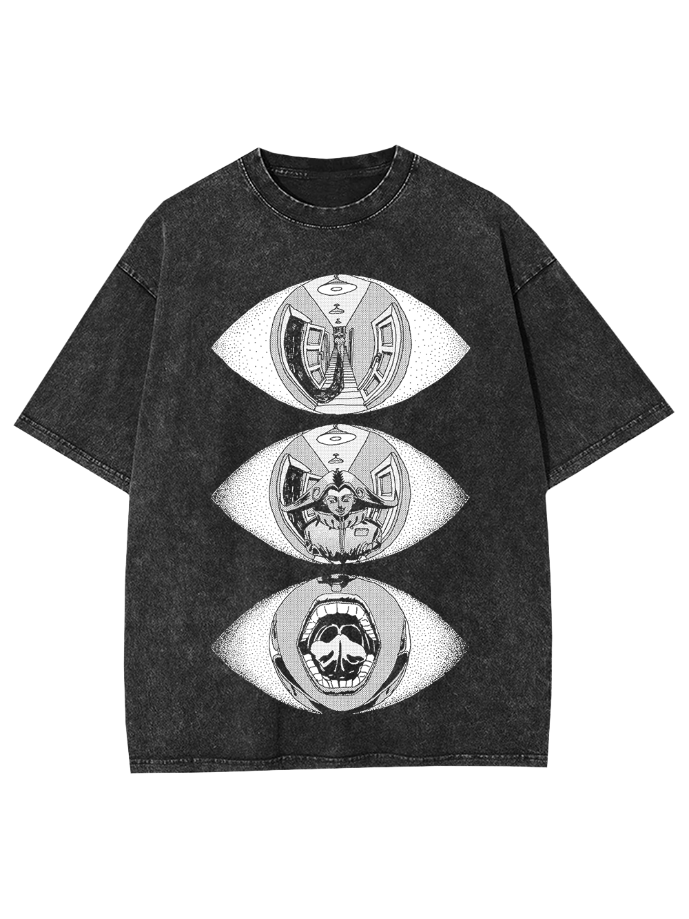 Eye Of Reflections Washed Tshirt