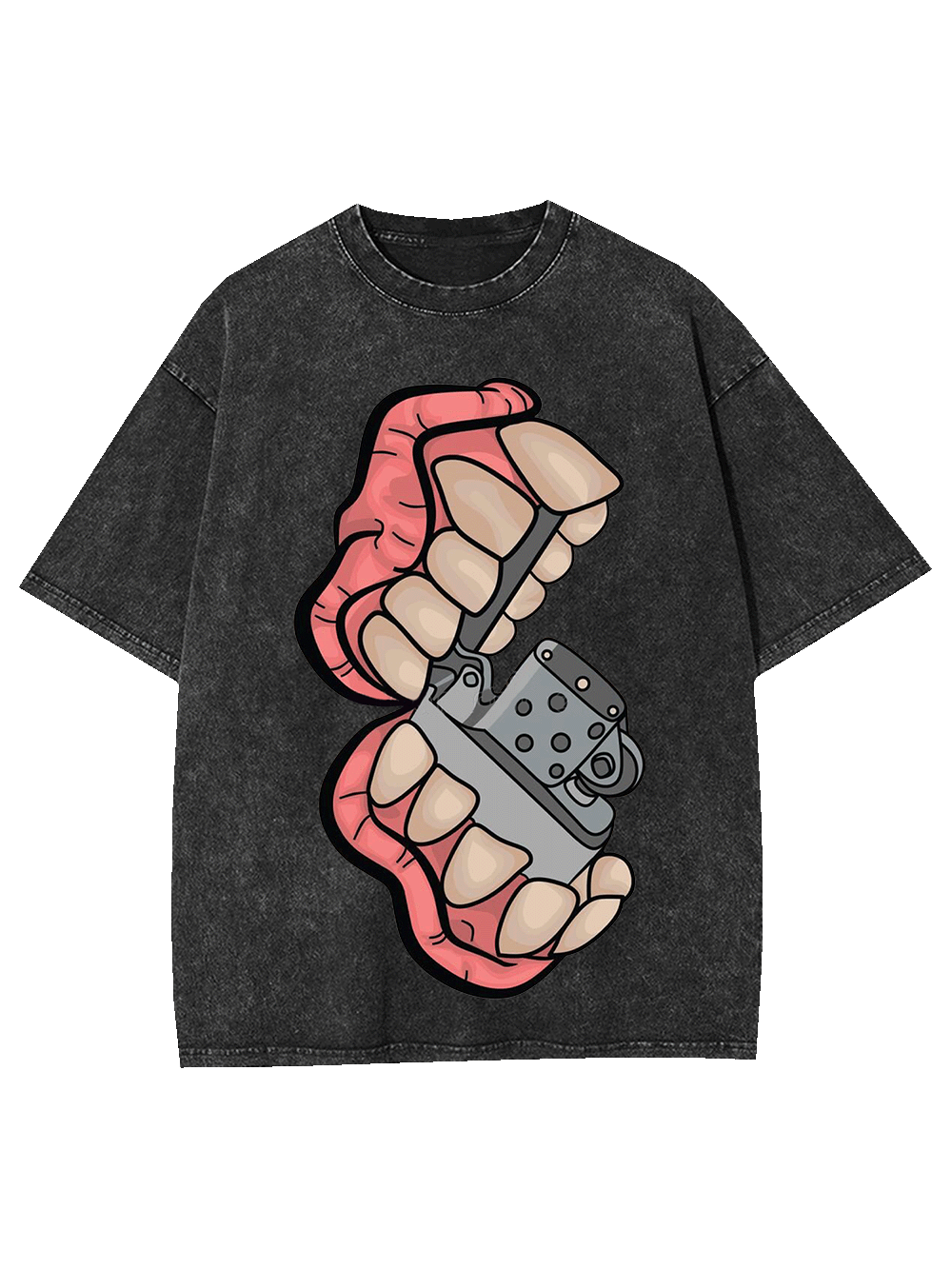 Teeth Lighter Washed Tshirt