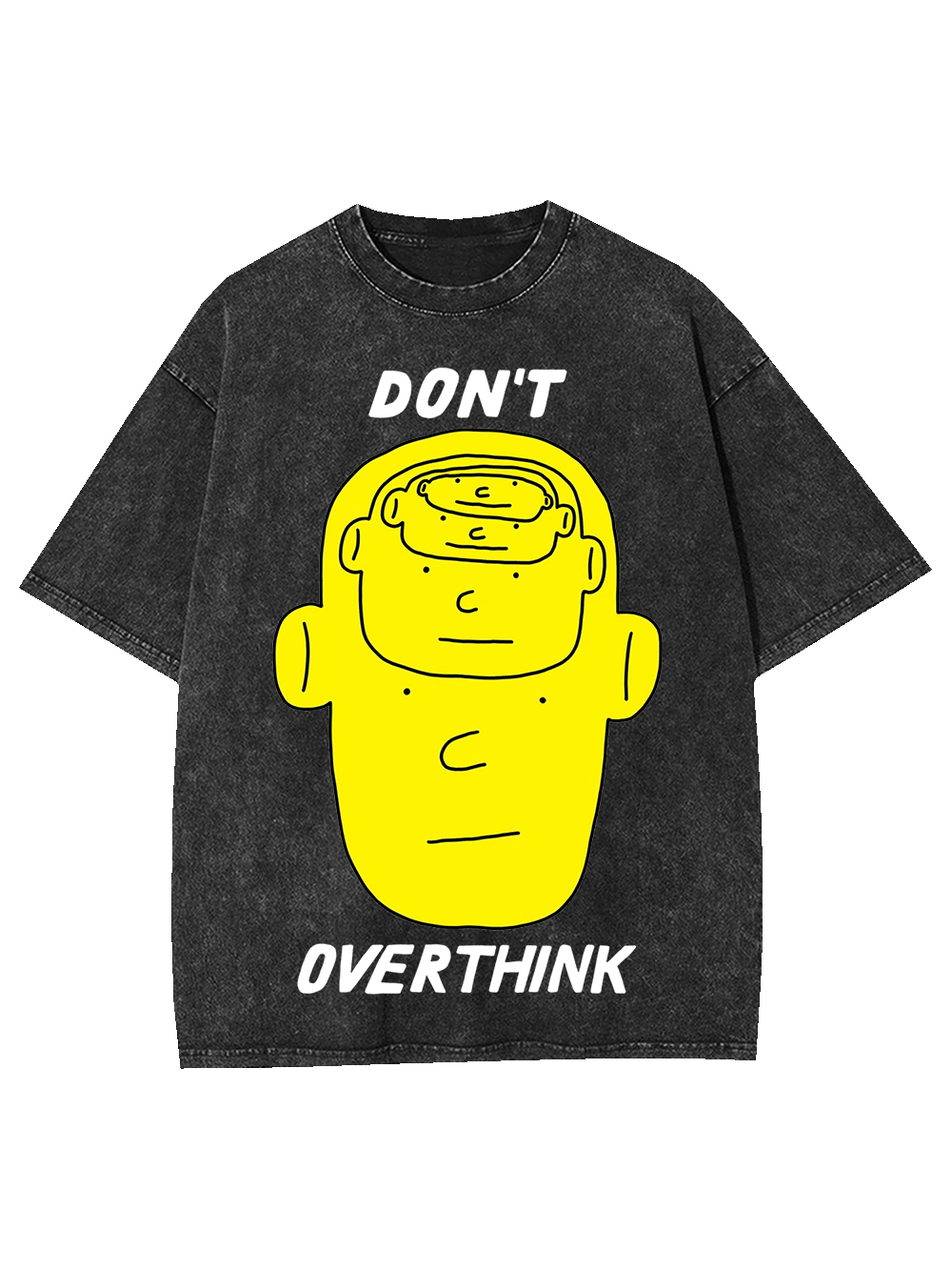 Don't Overthink Washed Tshirt