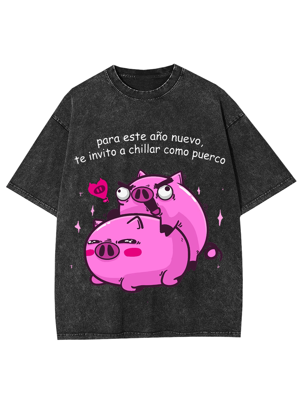 I Invite You To Squeal Like A Pig Washed Tshirt