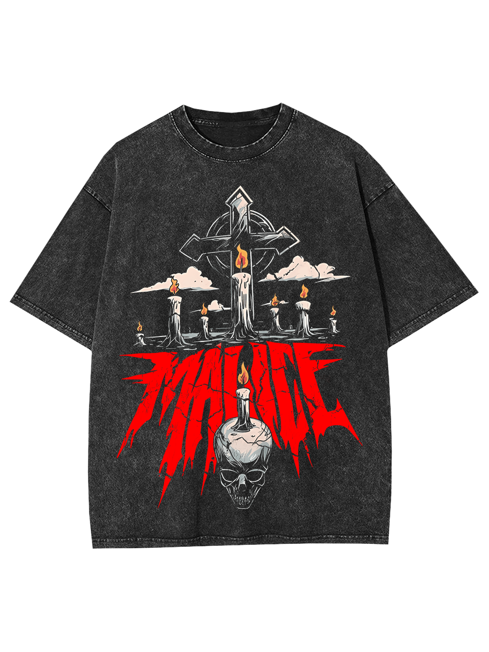 Malice Washed Tshirt