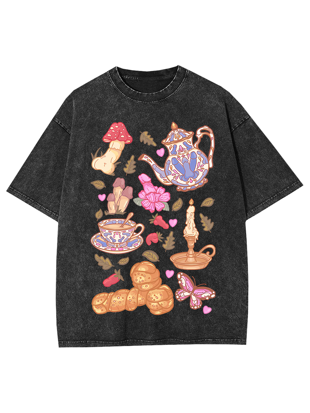 Delicious Afternoon Tea Washed Tshirt