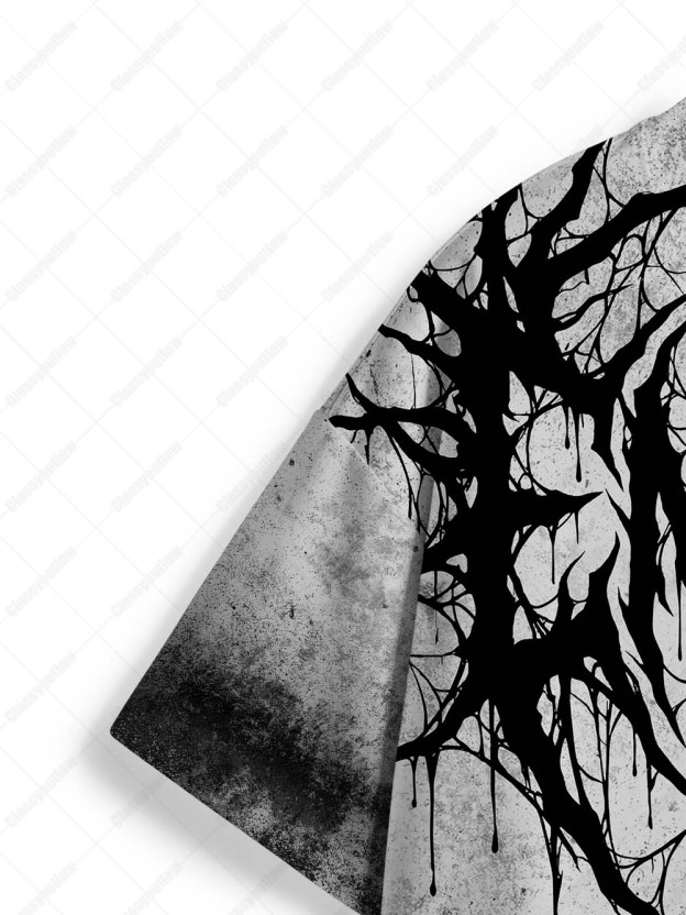 Roots of Nothing – Abstract Darkcore Graphic T-shirt
