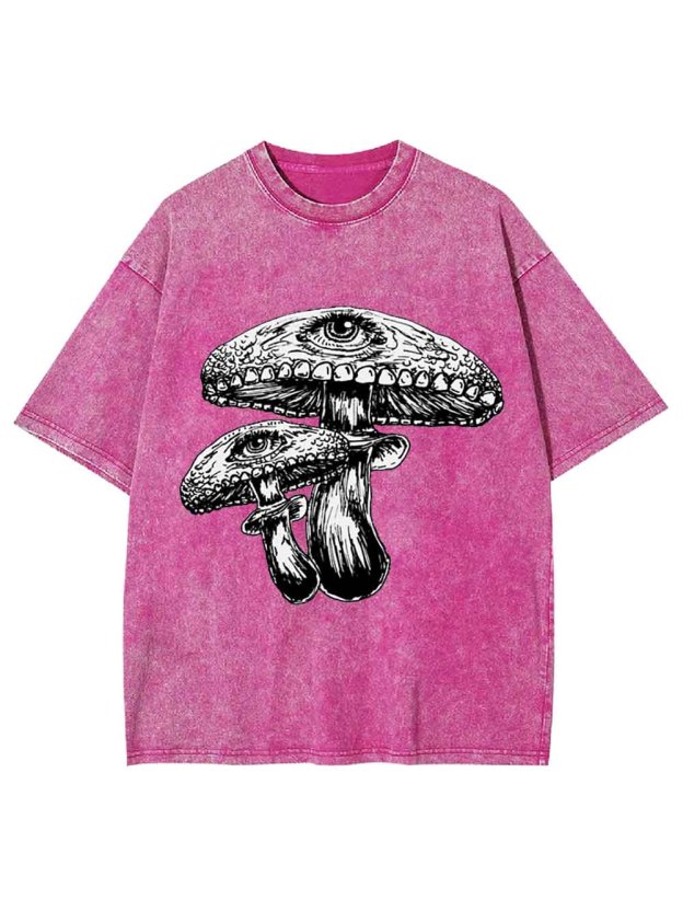 EYE MUSHROOMS WASHED TSHIRT
