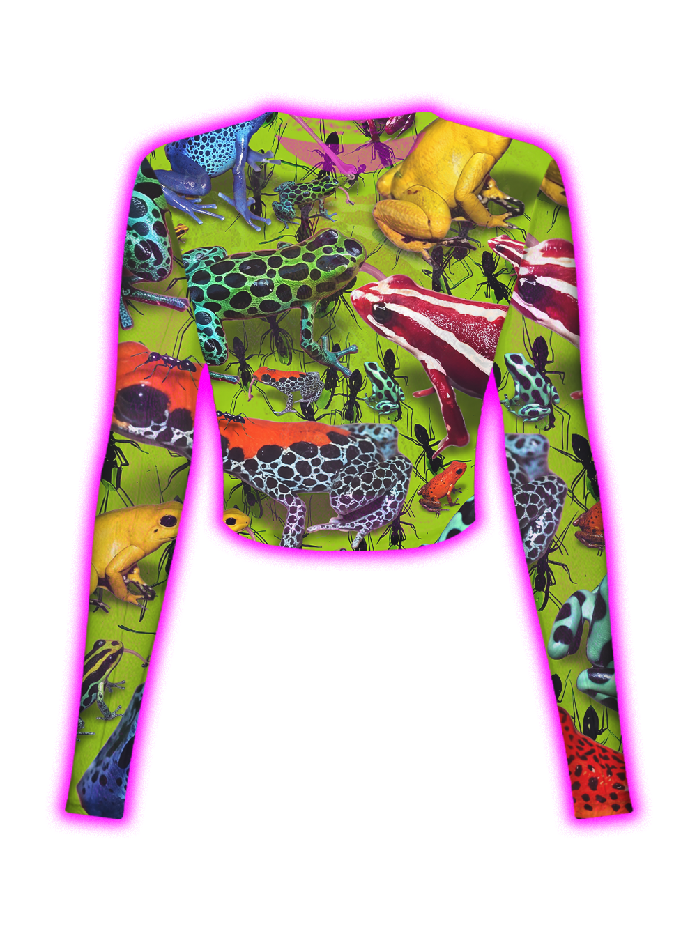GREEN FIELD FROG MESH TOP