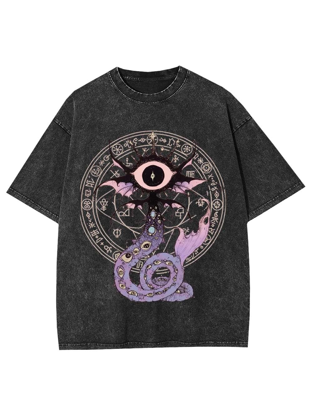 Mysterious Eye Of The Universe Washed Tshirt