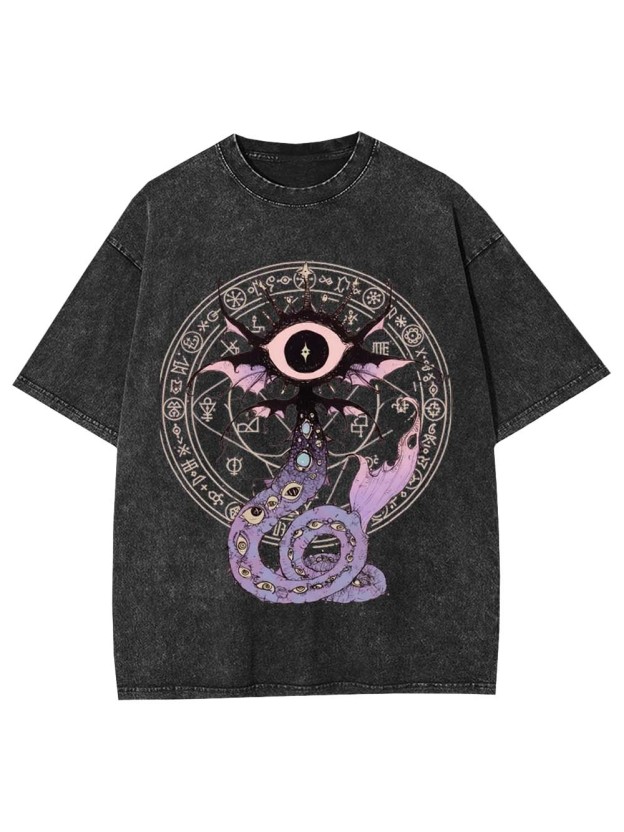 Mysterious Eye Of The Universe Washed Tshirt