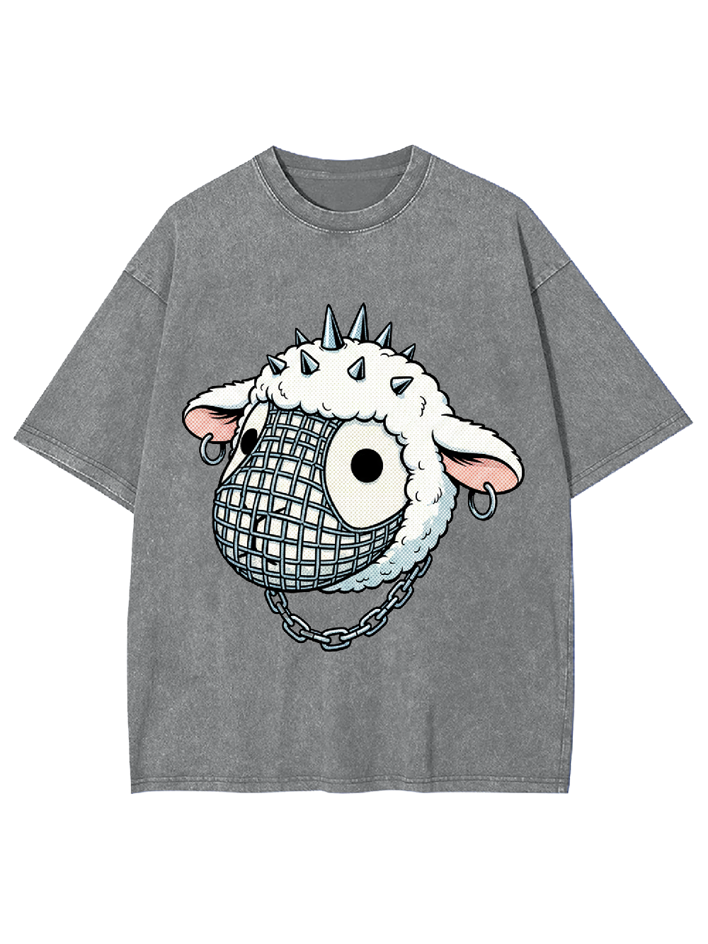 Punk Sheep Washed Tshirt