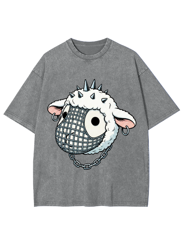 Punk Sheep Washed Tshirt