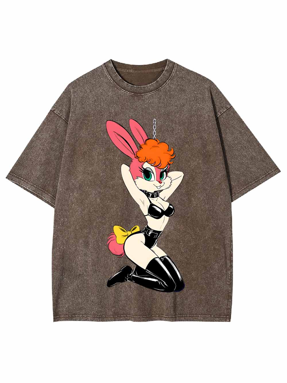 Sexy Bunny Girl Washed Tshirt