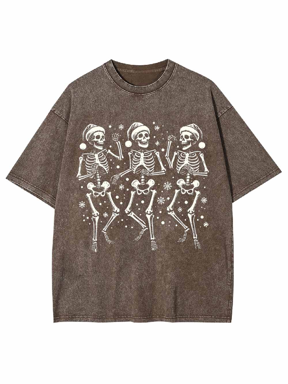 SKELETON Washed Tshirt
