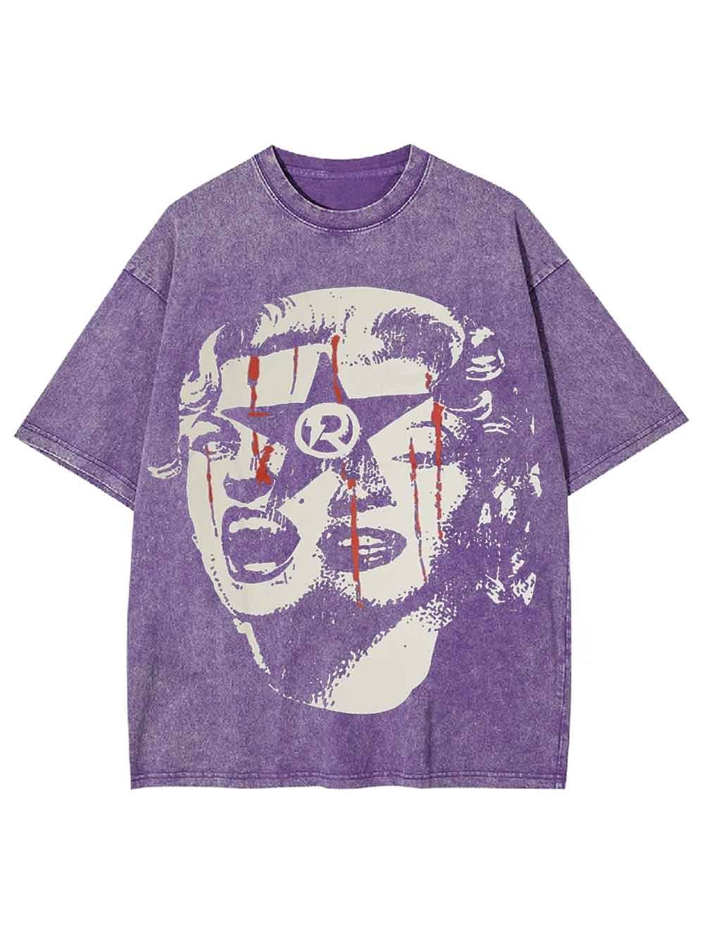 Rebel Gaze Washed Tshirt