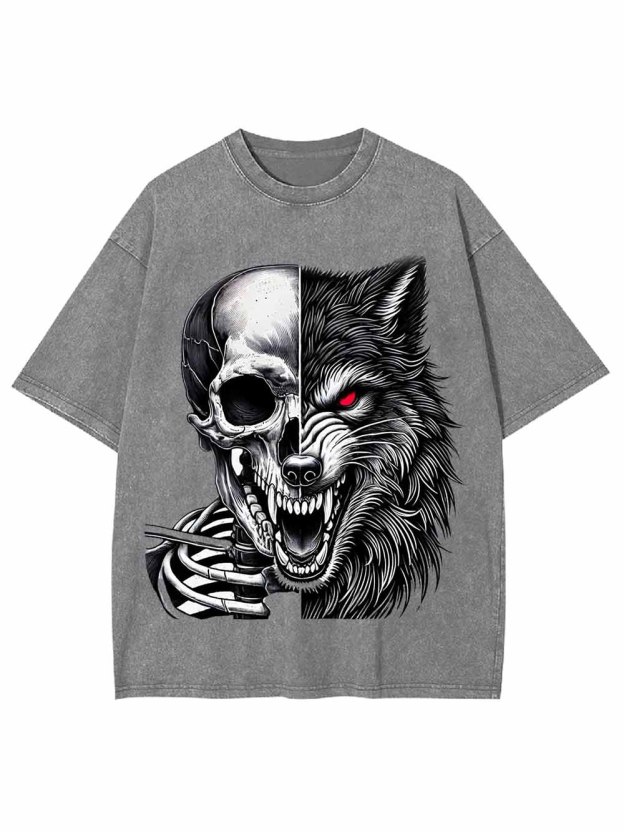 Duality of Life Washed Tshirt