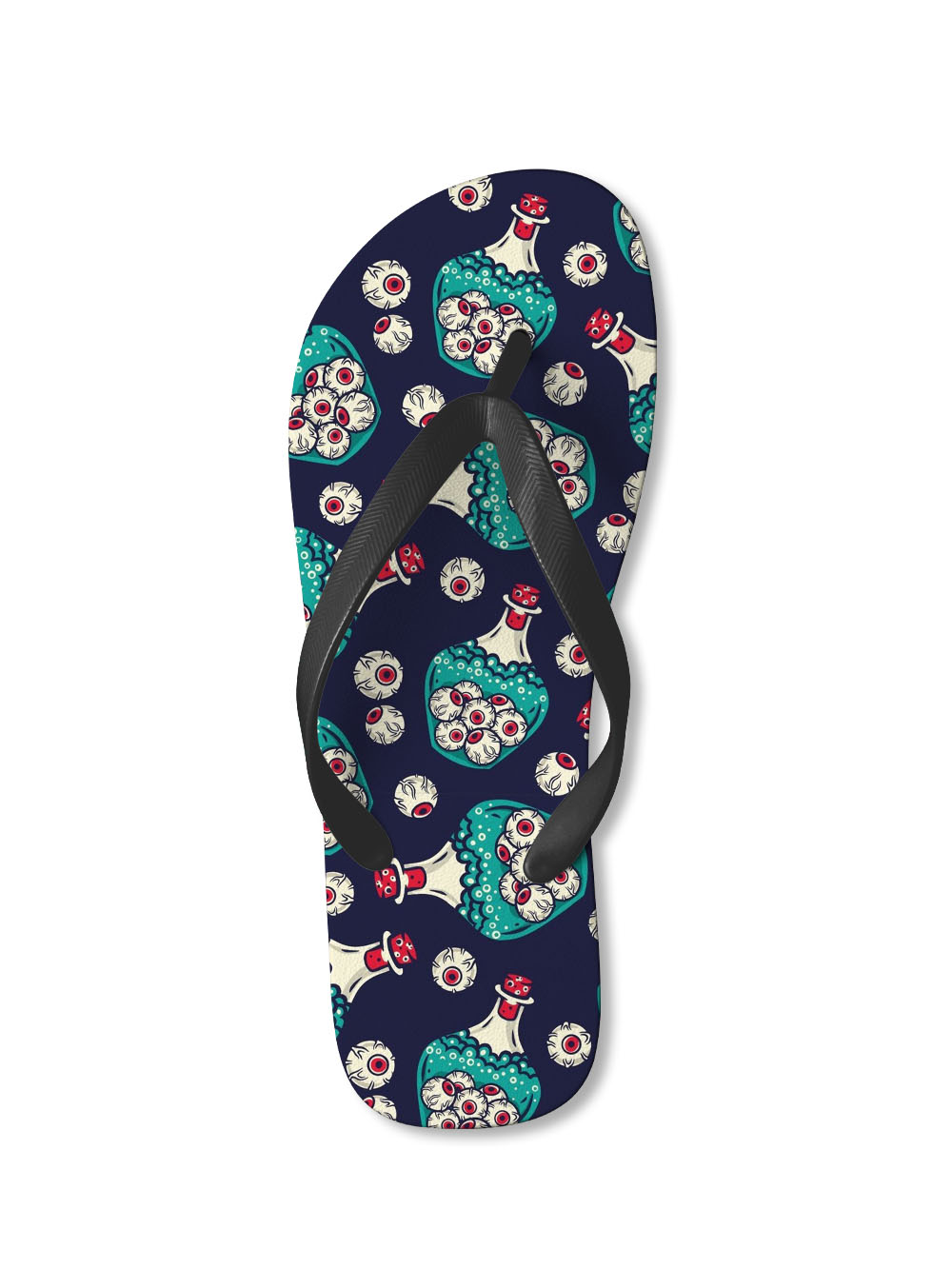 EYE OF THE POTION FLIP FLOPS