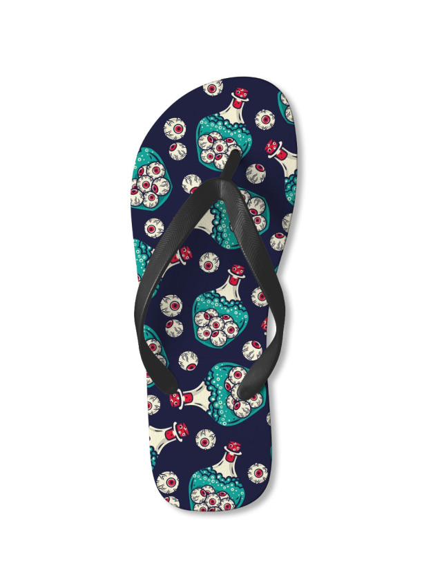 EYE OF THE POTION FLIP FLOPS