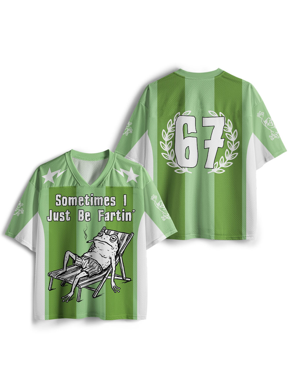 SOMETIMES I JUST BE FARTIN MESH JERSEY