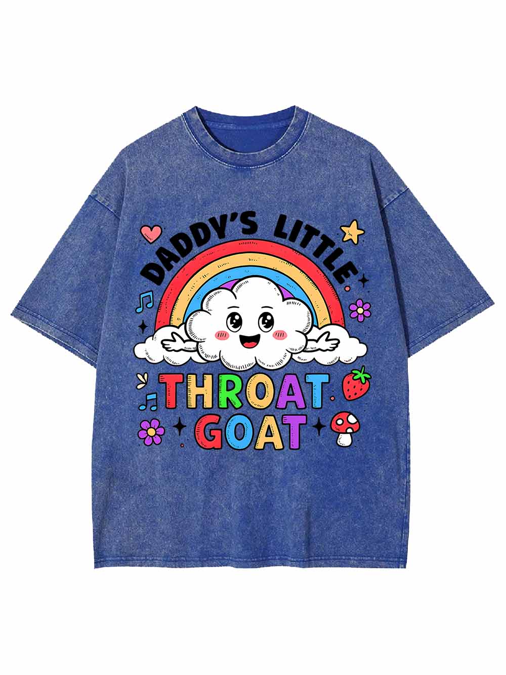 Throat Goat Washed Tshirt