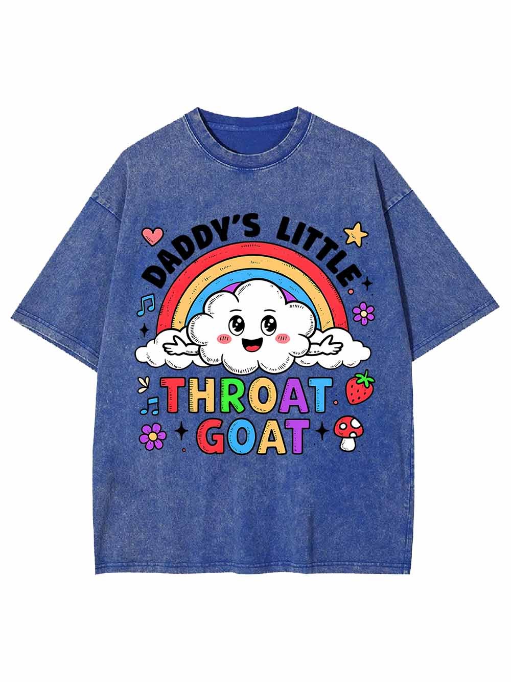 Throat Goat Washed Tshirt