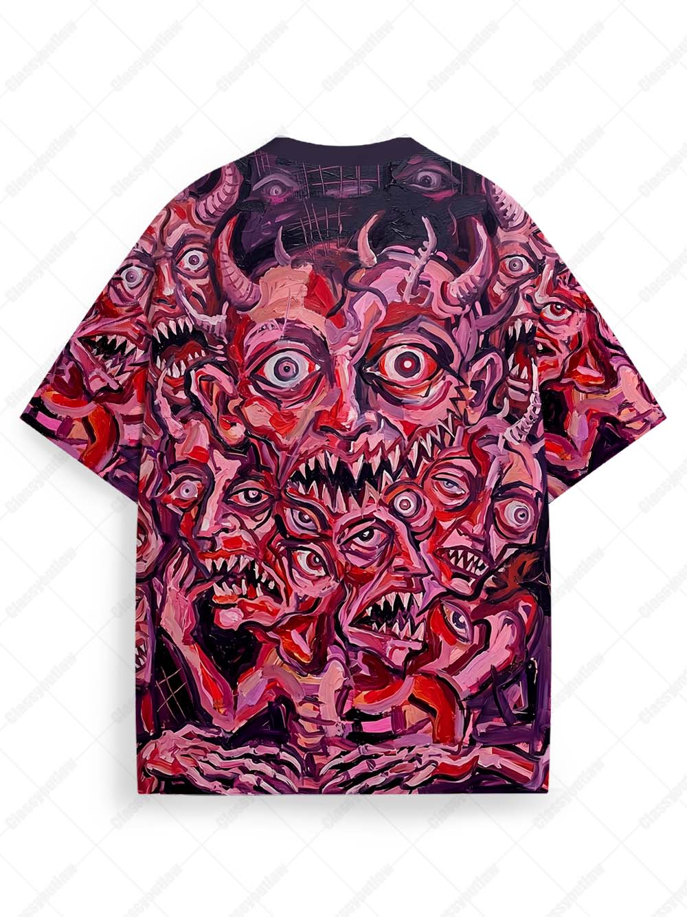 Voices in My Head Eco Oversized Graphic Tees