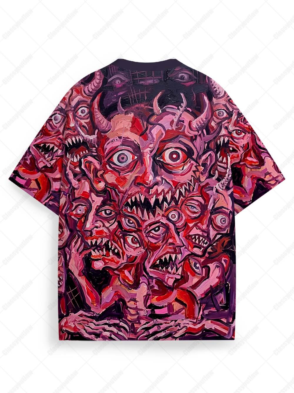 Voices in My Head Eco Oversized Graphic Tees