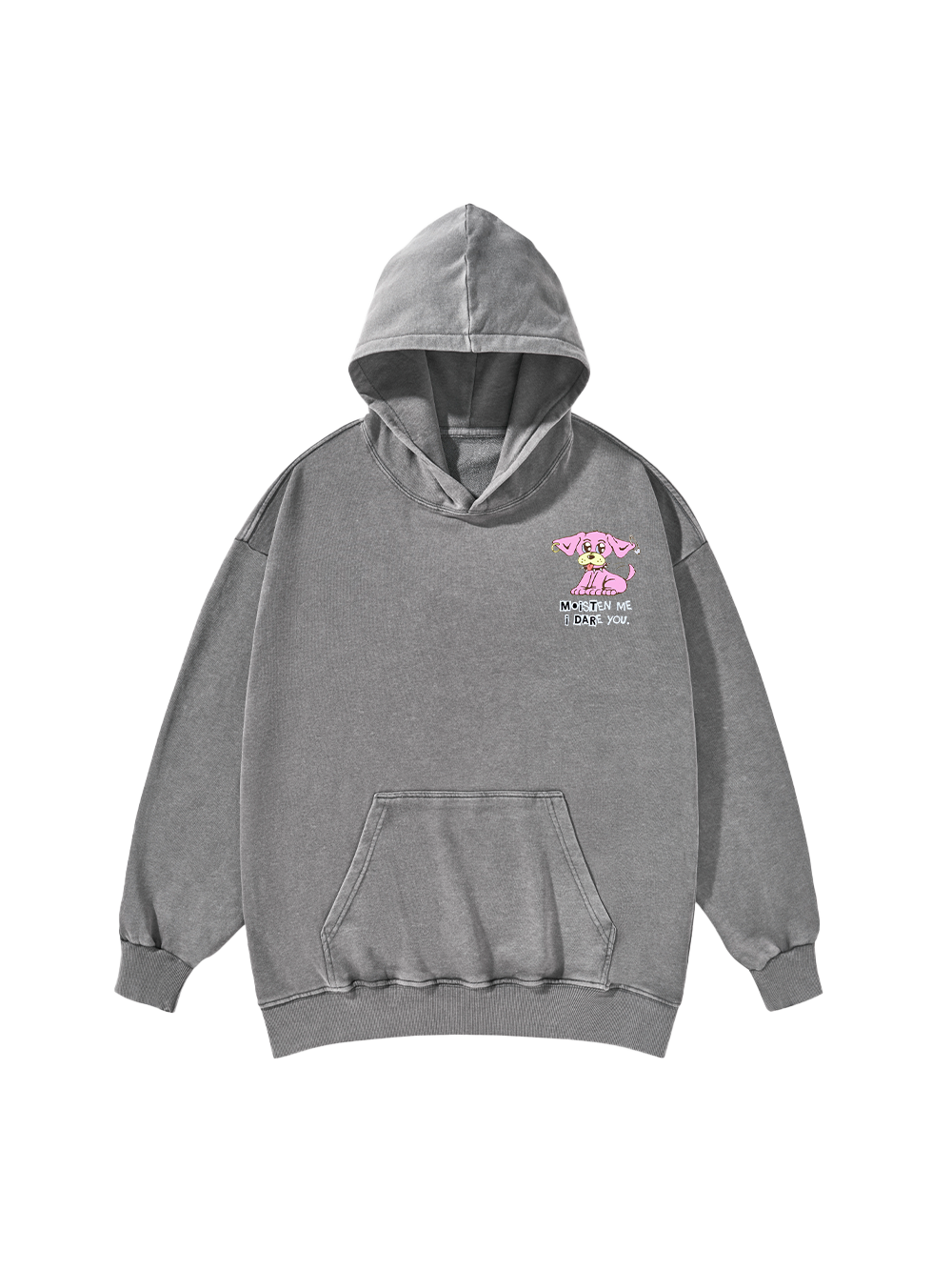 MOISTEN ME WASHED HOODIE
