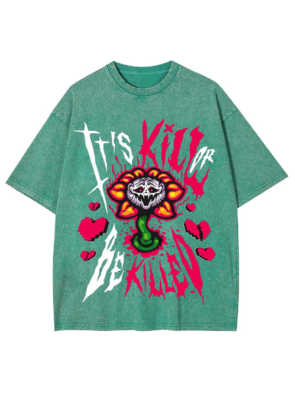 Kill Or Be Killed Washed Tshirt