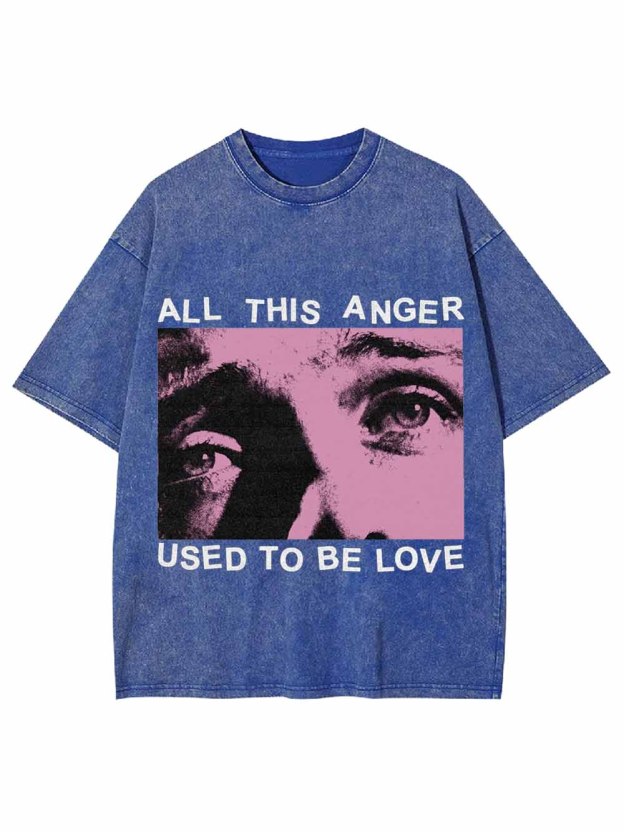 USED TO BE LOVE WASHED TSHIRT