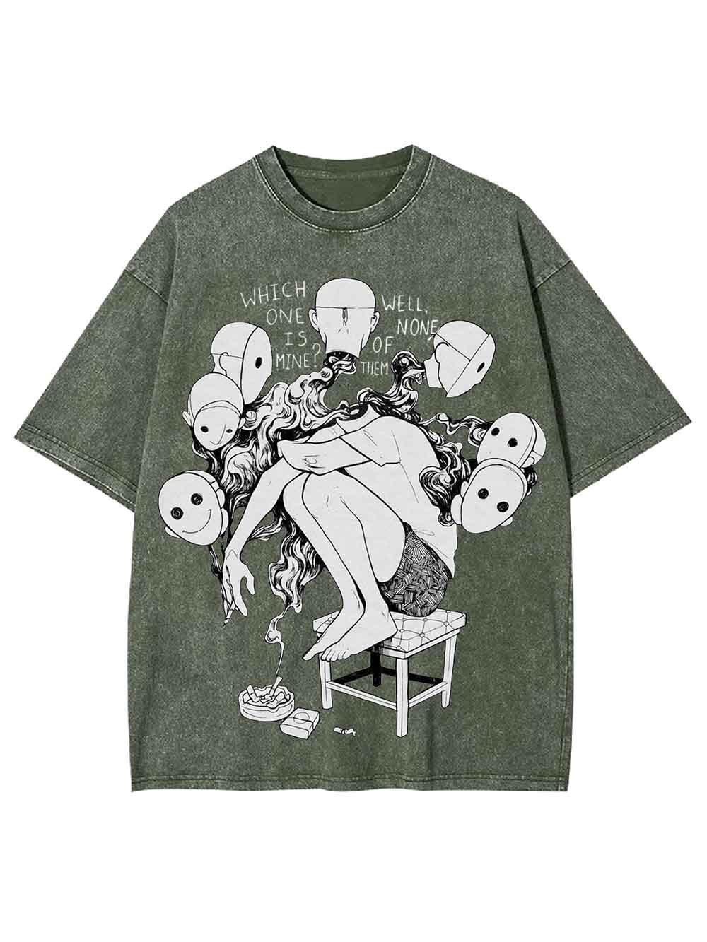 WHICH ONE IS MINE WASHED TSHIRT