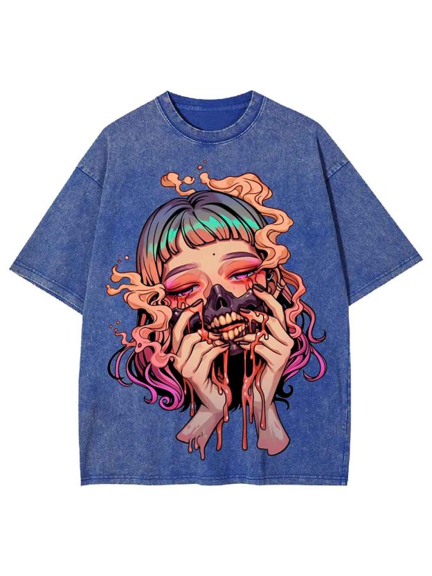 Masked Melancholy Washed Tshirt