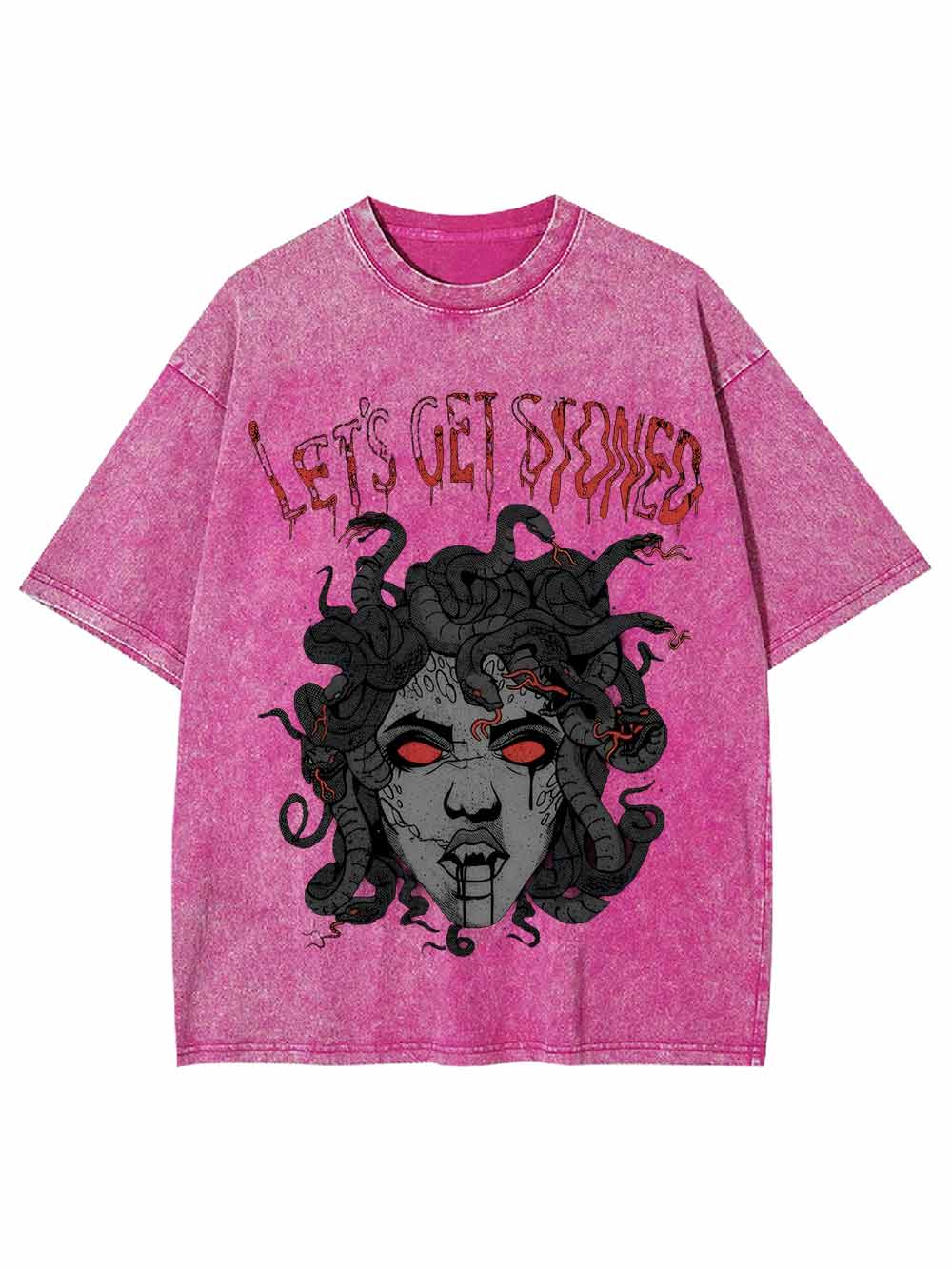 Lets Get Stoned Washed Tshirt