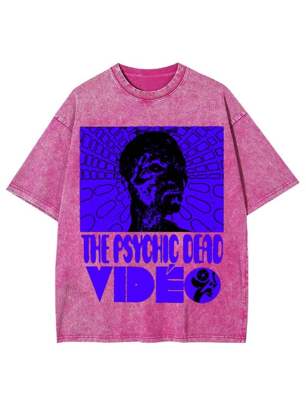 The Psychic Dero Vide Washed Tshirt