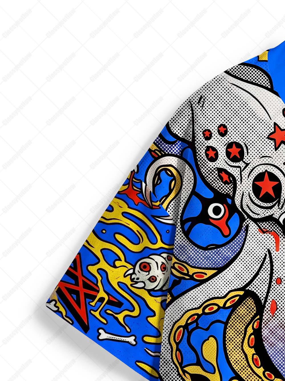 Monsterverse Abstract Eco Oversized Graphic Tees